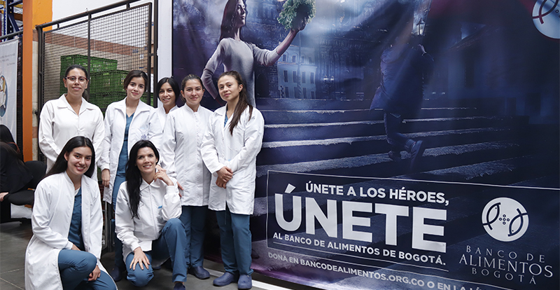 Estudiantes de la Universidad Javeriana