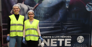 Voluntarias en el Banco