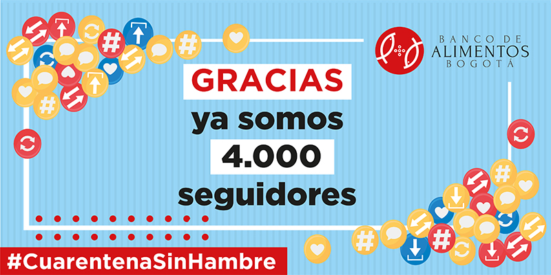 4 mil seguidores Twitter