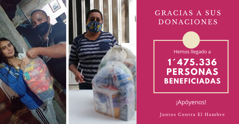 gracias por su generosidad