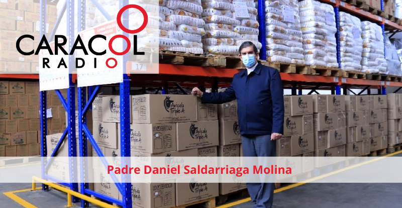 caracol radio padre Daniel