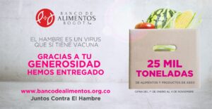 gracias a tu generosidad