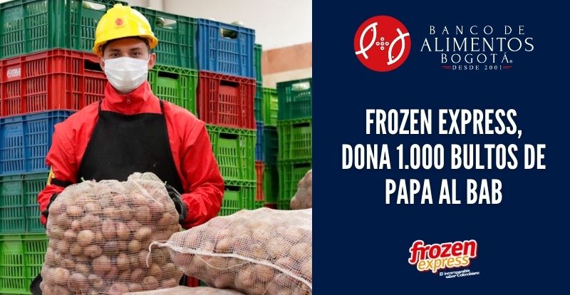 Donacion de papa Frozen Express